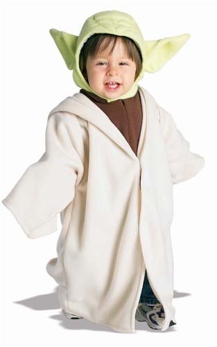 Yoda EZ Romper Costume: Baby's Size 6-12 Months