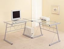 Silver Computer Workstation