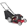Yard Machines 11A-54MC006 21-Inch 139cc MTD OHV Gas Powered Side Discharge/Bagging/Mulching Lawn Mower With High Rear Wheels
