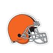 Cleveland Browns Window Film 12" Die-Cut - Browns Window Film