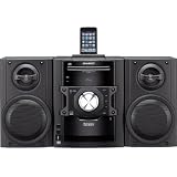 Sharp CD-DH790N - Mini system with iPod cradle - radio / CD / MP3 / cassette / USB flash player