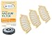 iRobot Roomba 500 Series Vacuum Cleaner Filter 3-pack; Compares to iRobot Roomba R3 500 Series Part #81502