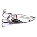 Hisea Fishing Spinner Baits Casting & Trolling Hammered Spoon Lures, 60mm 25g