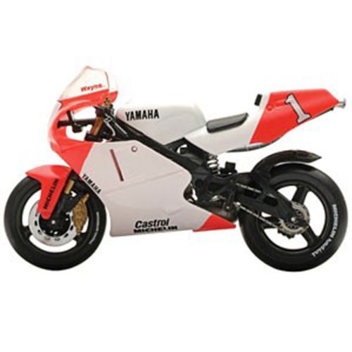 Childrens Toyshop  Third Party New : 1:22 Scale Wayne Rainey 1992 Yamaha YZR Bike Diecast Model