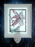 The Foxglove by Amy Brown Faery Porcelain Night Light