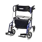Lumex Hybrid Rollator Transport Chair