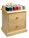 Smartek RX-24W Wooden Sewing Chest With Accessories