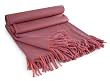 Alpaca wool throw, 'Cozy Purple'