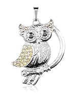 Bohemian Love Story Conjunto de cordón y colgante Sitting Owl