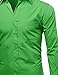 Youstar Men's Regular Fit Dress Shirt