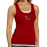 NCAA Reebok Arizona Cardinals Ladies Cardinal Harmony Layered Tank Top (Large)