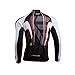 Men's Long Sleeve Cycling Jersey Breathable Full Zip Bicycle MTB Bike Shirt Running Jacket Sports Clothing