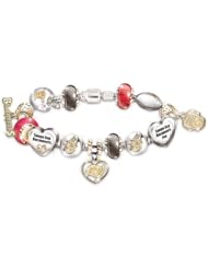 NFL Tampa Bay Buccaneers Charm Bracelet: Go Buccaneers! #1 Fan by The Bradford Exchange
