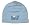 ~ Jamie Rae Baby Blue Golf Beanie Hat Baby (0-12m)