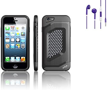 Combo pack For iPhone 6 - Carbon Fiber Hybrid Dual-Layered Cover - Black CAR And MYBAT Purple Stereo Handsfree (745) (with Package) for APPLE The new iPad APPLE iPhone 4S/4 APPLE iPad 2 APPLE iPod touch (4th generation) APPLE iPad APPLE iPod nano (6th generation) APPLE iPod shuffle (4th generation) APPLE iPhone 3GS/3G APPLE iPod touch (3rd generation) APPLE iPod nano (5th generation) APPLE iPhone 5S/5 APPLE iPod touch (5th generation) APPLE iPad Mini APPLE iPod nano (7th generation) APPLE iPad 4