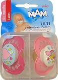 Ulti MAM Pacifiers - Dark Pink / Pink