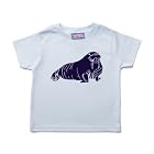 Playground Partisans Sven Short Sleeve T-Shirt Light Blue, Size - 2T