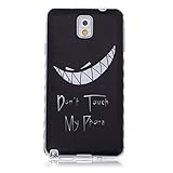 UNEXTATI Galaxy Note 3 対応 ケース 衝撃吸収 高品質 TPU ハード カバー 超薄型 液晶保護 脱着簡単 Samsung Galaxy Note3用 Cover (ブラック #