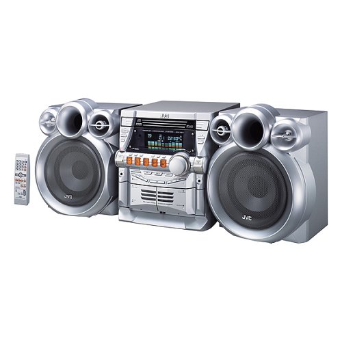 JVC Silver Compact Component System- MXKC4