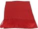 Bruno Piattelli Mens Red Italian Silk Tuxedo Scarf Scarves