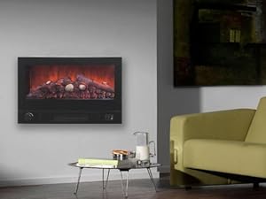 Electric Fireplace Heater 22 Wall Mount By Solaire Eco Friendly