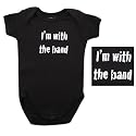 Baby-Says Bodysuit - I'm With The Band, 9-12 months