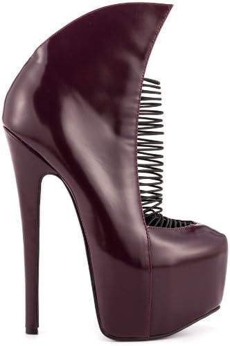 London Trash Crime - Burgundy Leather