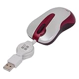 Travel Tini Retractable Travel Mouse - Berry Tini