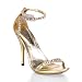 417Q1i8JOPL. SL75  4 3/4 Inch Sexy Bridal Shoe High Heel Shoes With Rhinestones On Ankle Strap