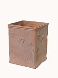 Medium Terracotta Effect Fibreglass Heron Planter