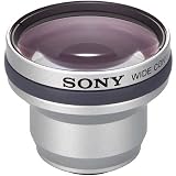 Sony VCLHG0725 Wide Conversion Lens x0.7 for DCR-DVD101, 201, 301, 105, 205, 305, DCR-HC21, 32, 43, 26, 36 & 46 Camcorders