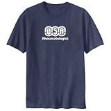 T-SHIRT NAVY BLUE " USA RHEUMATOLOGIST " Large