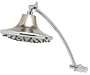 Waterpik AquaScape 8-Mode Showerhead with Adjustable Arm, Brushed Nickel #ASD-839