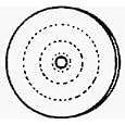 Dico Prod. Corp. 52736-6 Cushion Sewed Buffing Wheel