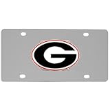 Bergamot Georgia Bulldogs License Plate