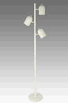 Grandrich G-1117WHT 3 Light Tree Floor Lamp White