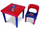 D'Arpèje - Cars - CDIC016 - Loisir créatif - Table + Chaise d'activité avec Set de Coloriage