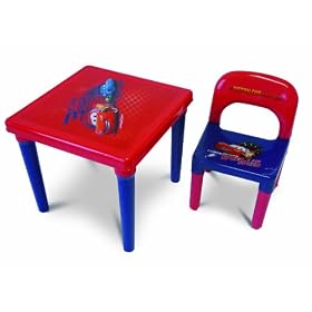 D'Arp�je - Cars - CDIC016 - Loisir cr�atif - Table + Chaise d'activit� avec Set de Coloriage