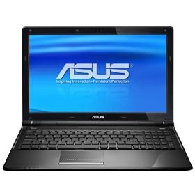 ASUS U50Vg-B1 15.6-Inch Black Laptop (Windows Vista Premium)