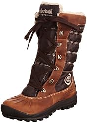 Timberland Mount Holly FTW_EK Mount Holly F/L Lace Duck WP Boot 3500R, Damen Schneestiefel, Braun (Burnt Orange), EU 38.5 (US 7.5)