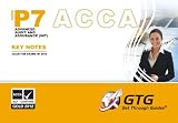 ACCA - P7 Advanced Audit & Assurance (INT):KEY NOTES: 1