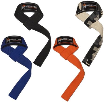 Meister Neoprene-Padded Lifting Straps (Pair)