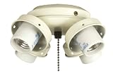 Ellington Four Light Fitter in Bone