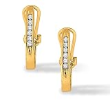 1/4 ct dtw Omega Back Earrings