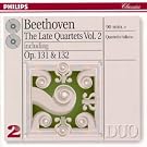 Beethoven - Les derniers quatuors � corde, Vol. 2 : Op. 131 et 132