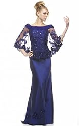 Chiffon/Taffeta/Tulle Applique Crystal Crystals Lace Beaded Bandage Dress 