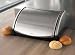 Brabantia Lift Top Bread Bin Fingerproof Matt Steel