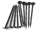 MSP (100) PP 杭 ロング ピン セット 防草 除草 シート 固定 ガーデニング 庭 農作業 家庭菜園