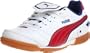 Puma Esito Finale IT Jr 102018, Unisex - Kinder Sportschuhe - Fu�ball, Weiss (white-ribbon red-limoges 07), EU 37 (UK 4) (US 5)