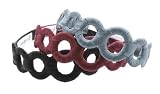 L. Erickson USA 100% Silk Charmeuse Wrapped Circles Headband